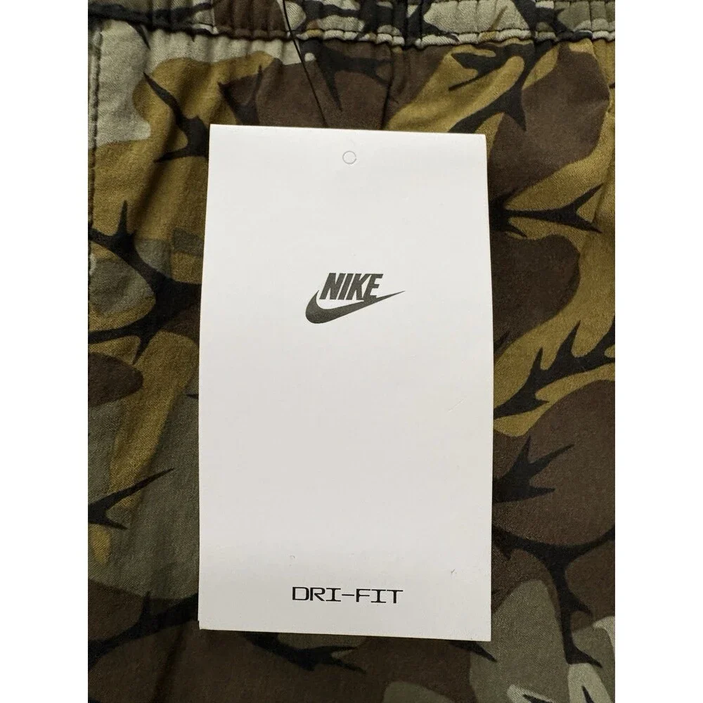 Nike Tech Woven Camo Pants Olive Green Men’s Sz XL IF0911-368